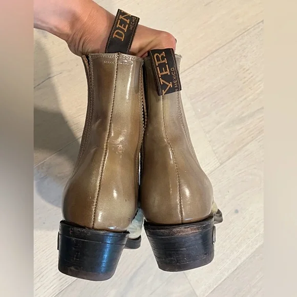 Vintage Denver Western Ankle Boots - Picture 4 of 9